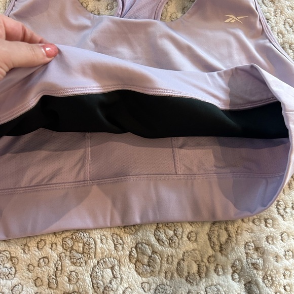 Reebok Purple Plus Size 4X Sports Bra - Picture 3 of 7